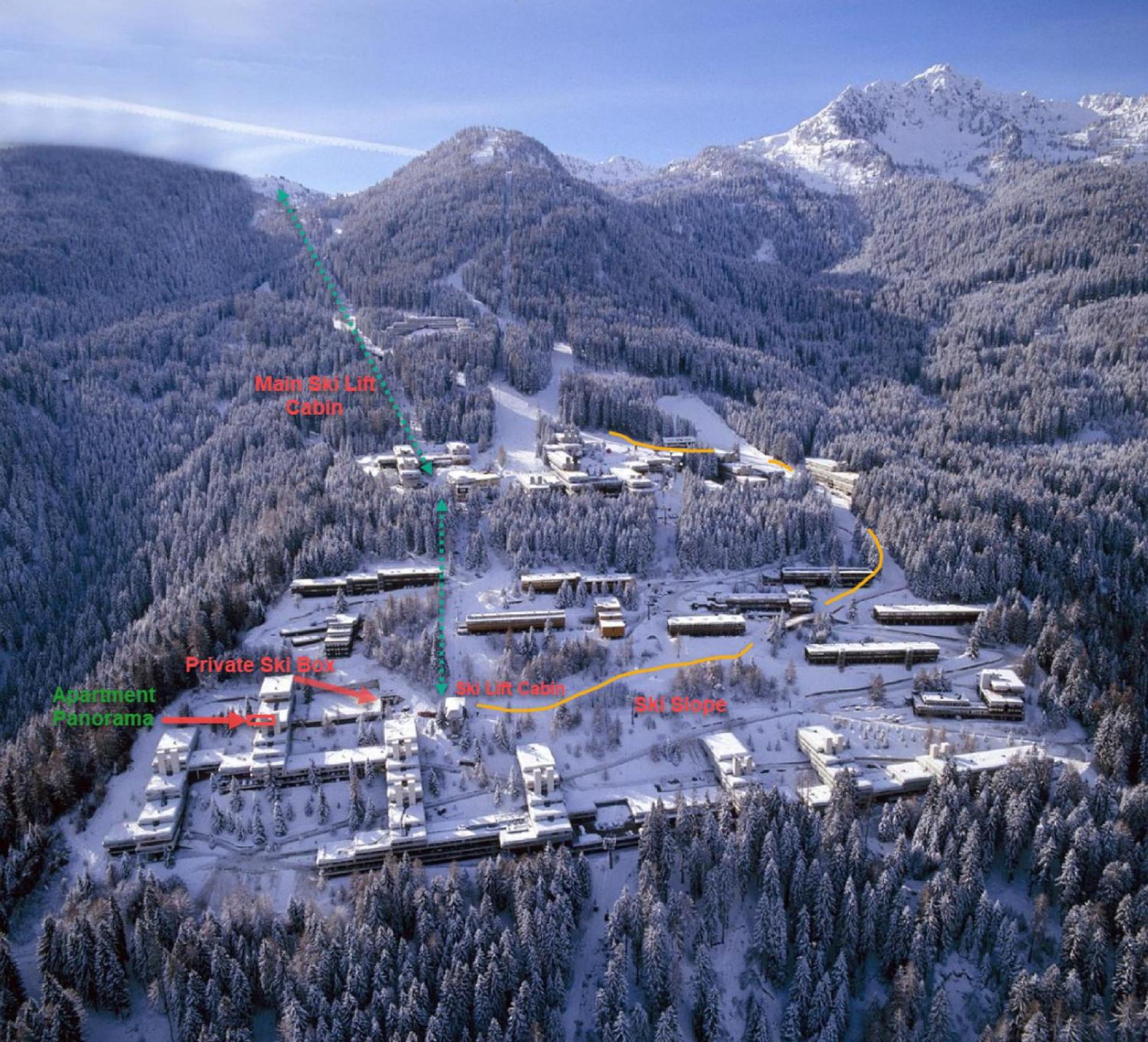 شقة Panorama Marilleva 1400 - Val Di Sole المظهر الخارجي الصورة
